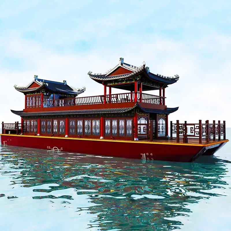 中式餐饮画舫船